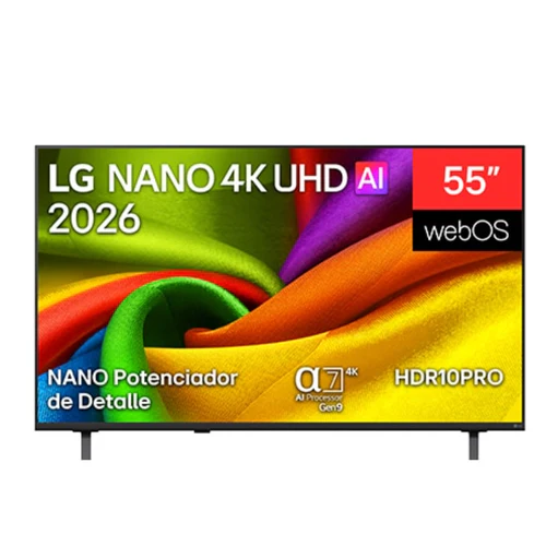 Projects lg nano 4k uhd ai 55 pulgadas 2026